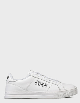 VERSACE JEANS COUTURE: Белые кеды 