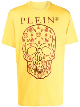 Philipp Plein: Футболка  Skull с принтом