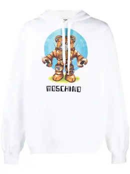 Moschino: Толстовка  Teddy Bear с принтом