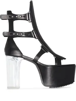 Rick Owens: Чёрные сандалии 