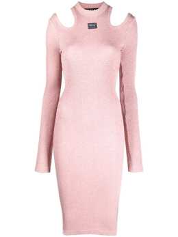 Versace Jeans Couture: Трикотажное платье 