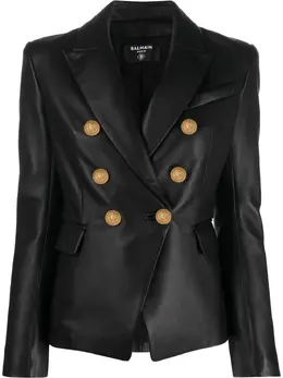 Balmain: Двубортный жакет 