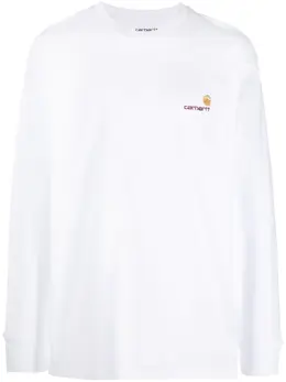 Carhartt WIP: Белая футболка  American