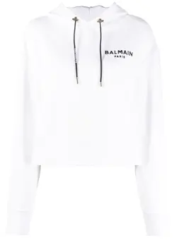Balmain: Толстовка с принтом 