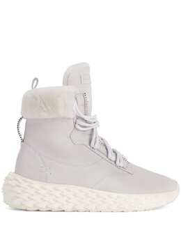 Giuseppe Zanotti: Белые кроссовки  Urchin