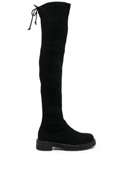 Stuart Weitzman: Чёрные сапоги  Lowland Lift