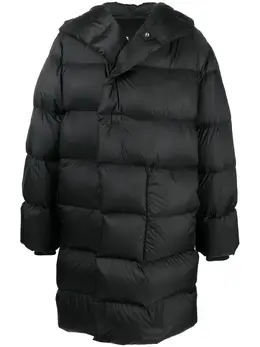 Rick Owens: Чёрное пальто 