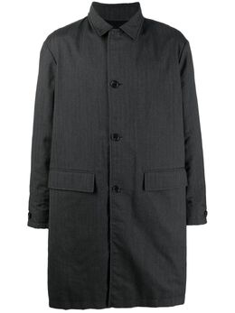 Prada Pre-Owned: Чёрное пальто 