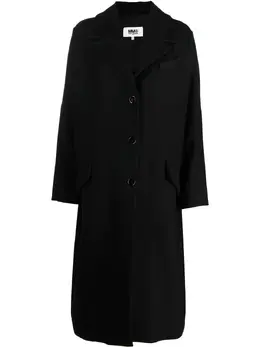 MM6 Maison Margiela: Однобортное пальто 