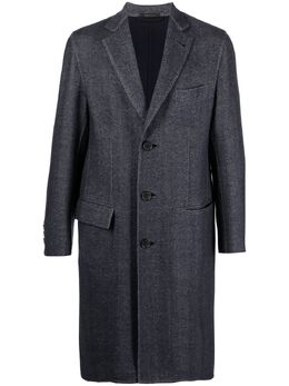 Brioni: Однобортное пальто 