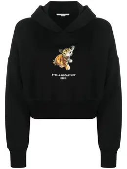 Stella McCartney: Толстовка с тигровым принтом 