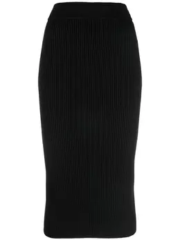 Versace Jeans Couture: Трикотажная юбка 
