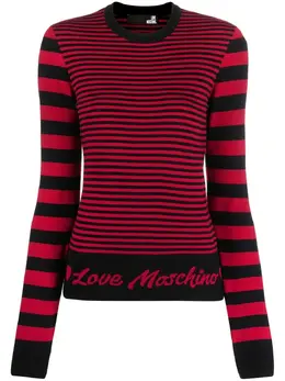 Love Moschino: Свитер в полоску 