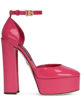 Dolce & Gabbana: Розовые туфли 