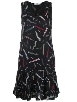 Moschino Pre-Owned: Платье с принтом 