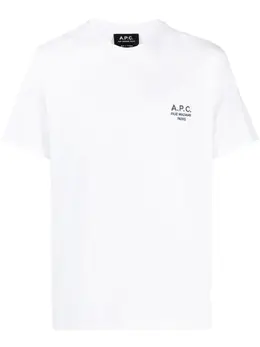 A.P.C.: Футболка с принтом 