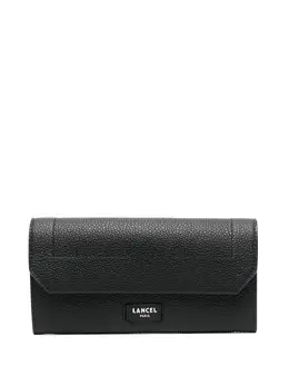 Lancel: Чёрный кошелёк 