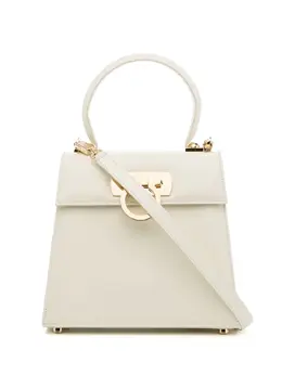 Salvatore Ferragamo: Белая сумка на руку 