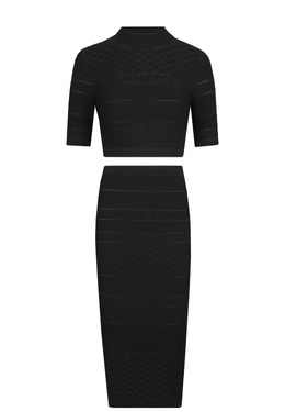 ELISABETTA FRANCHI: Чёрный костюм 