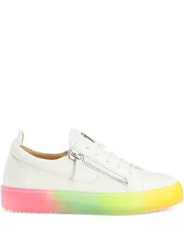 Giuseppe Zanotti: Белые кроссовки  Gail