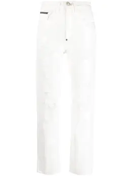 Philipp Plein: Рваные джинсы 