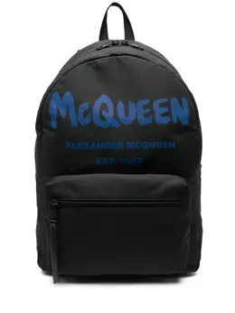 Alexander McQueen: Рюкзак с принтом 