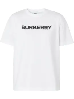 Burberry: Футболка с принтом 
