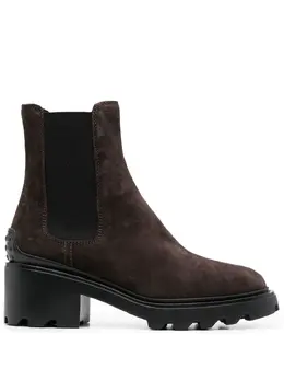 Tod's: Коричневые ботинки 