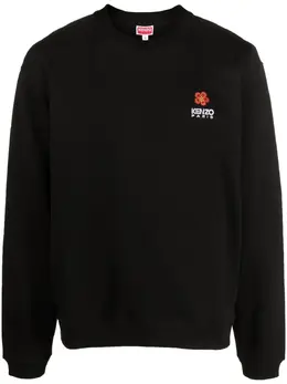 Kenzo: Свитшот с цветочным принтом 