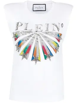 Philipp Plein: Футболка с принтом 