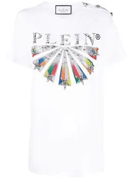 Philipp Plein: Футболка с принтом 