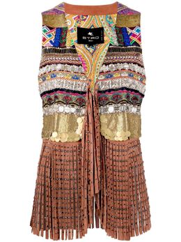 ETRO: Многоцветный жилет 