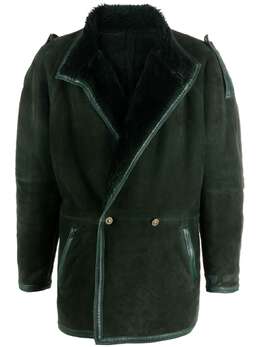 Versace Pre-Owned: Двубортное пальто 