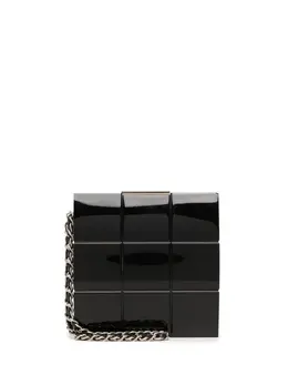 Chanel Pre-Owned: Чёрный клатч 