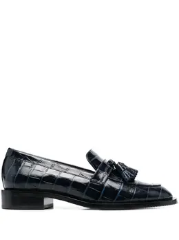 Stuart Weitzman: Голубые лоферы 