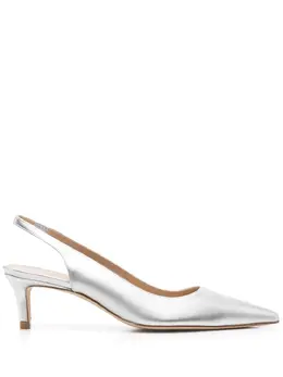 Stuart Weitzman: Серебристые туфли 