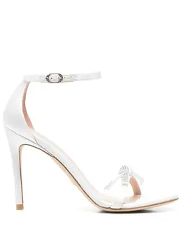 Stuart Weitzman: Белые сандалии  Nudist