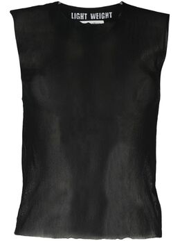 Maison Martin Margiela Pre-Owned: Прозрачная футболка 