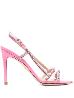 Stuart Weitzman: Розовые сандалии 