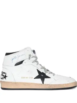 Golden Goose: Белые кроссовки  Star