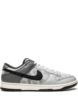 Nike: Светлые кроссовки  Dunk Low