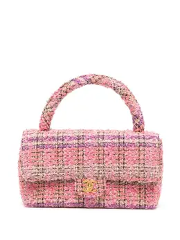 Chanel Pre-Owned: Розовая сумка на руку 