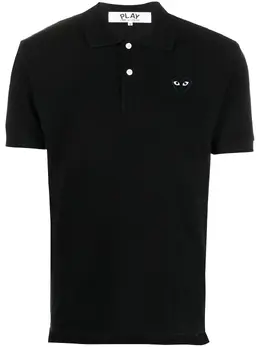 Comme Des Garçons Play: Чёрное поло 