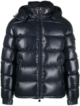 Moncler: Синяя куртка  Maya