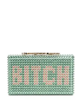Philipp Plein: Зелёный клатч 