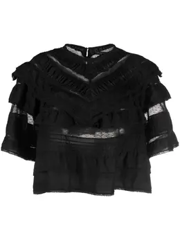 Isabel Marant: Чёрный топ 