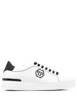 Philipp Plein: Белые кроссовки 