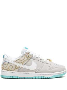 Nike: Белые кроссовки  Dunk Low
