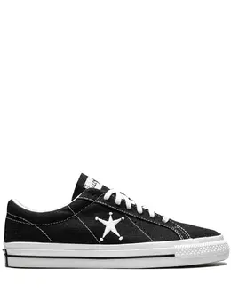 Converse: Чёрные кроссовки  One Star Ox