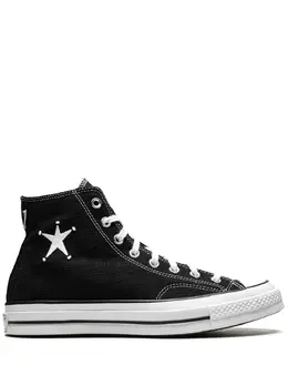 Converse: Чёрные кроссовки  Chuck 70 Hi